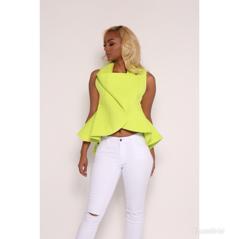 Neon Dionne Peplum Vest
